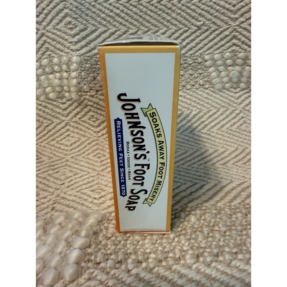 Johnson's Foot Soap Quick Dissolve Powder Soak Discontinued - 4 packets 1oz each - Picture 2 of 7